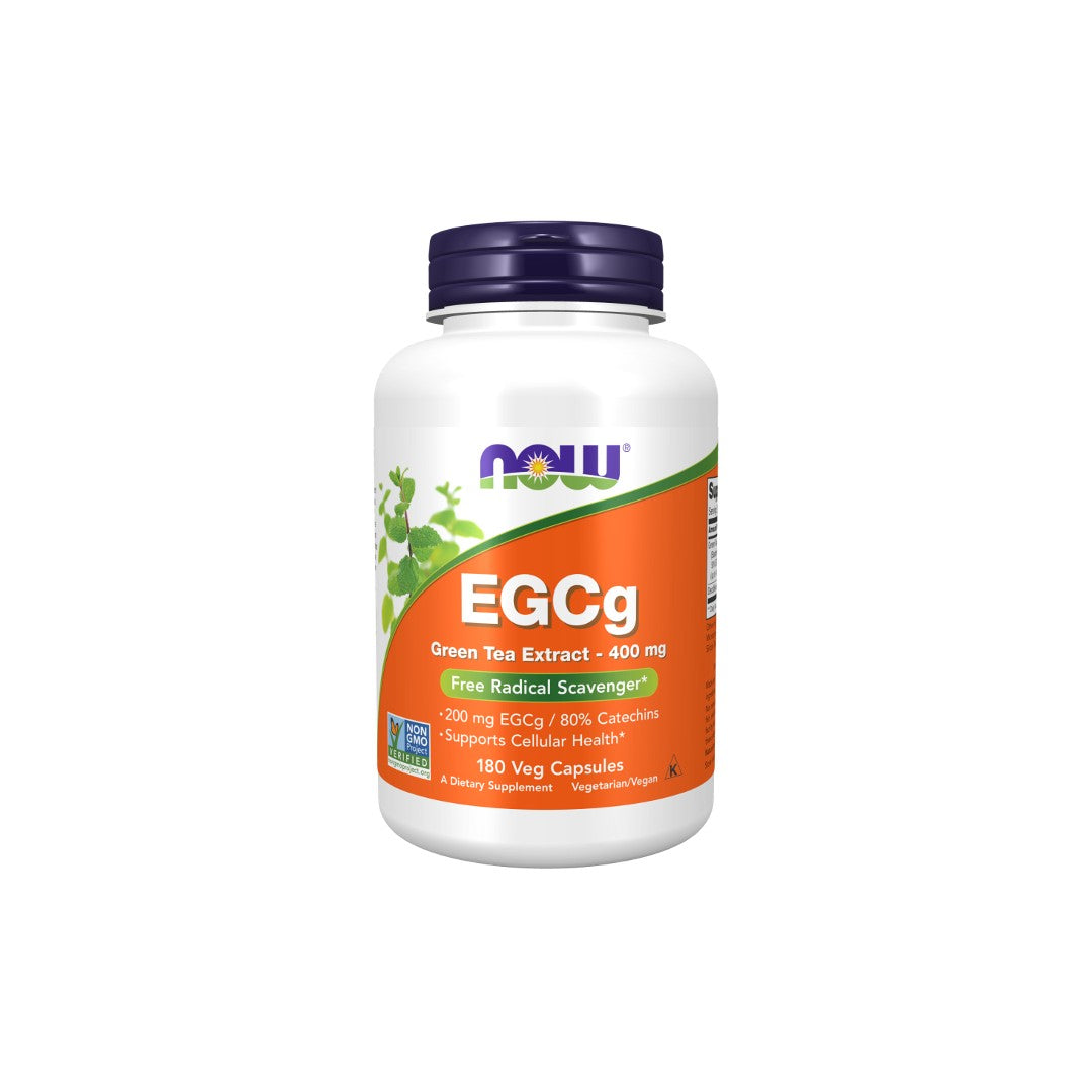 EGCg Grüntee-Extrakt 400 mg 180 Veg-Kapseln Now Foods